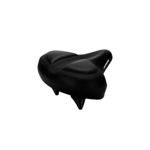 DAWAY Oversized Comfort Bike Seat - C40 Most Comfortable Extra Wide Soft Foam Padded Exercise Bicycle Saddle for Men Women Senior, Universal Fit