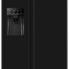 Fridgemaster MS91500IEB American Fridge Freezer - Black