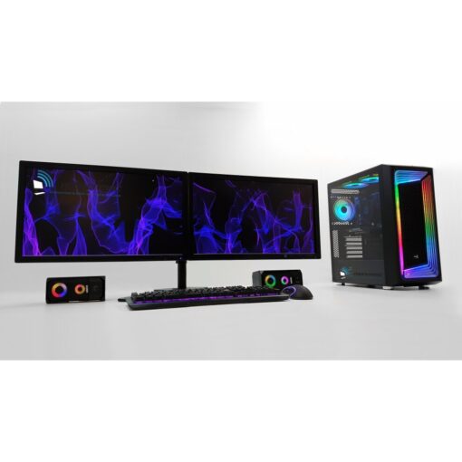 Gaming PC Bundle i7 Liquid Cooling 512 SSD 1TB HDD 32GB DDR4 RTX 4060