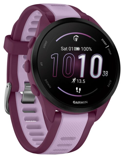 Garmin Forerunner 165 Music Smart Watch - Fuchsia