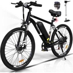 HITWAY E Bike, 26" Electric Bike with 36V 11.2Ah Removable Battery,7 Speed, range 35-90km