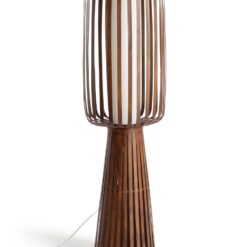 Habitat Achille Floor Lamp - Walnut