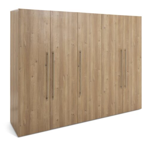 Habitat Atlas 5 Door Wardrobe - Oak