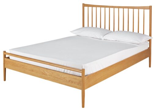 Habitat Chiltern Spindle Kingsize Wooden Bed Frame - Oak