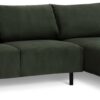 Habitat Julien Fabric Right Hand Corner Chaise Sofa - Green