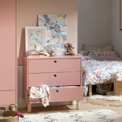 Habitat Kids Eden 3 Chest of Drawers - Pink