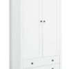 Habitat Minato 2 Door 2 Drawer Wardrobe - White