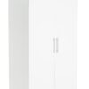 Habitat Munich 2 Door Wardrobe - White Gloss