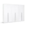 Habitat Munich 6 Door Wardrobe - White