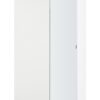 Habitat Munich Corner 1 Door Mirror Wardrobe - White