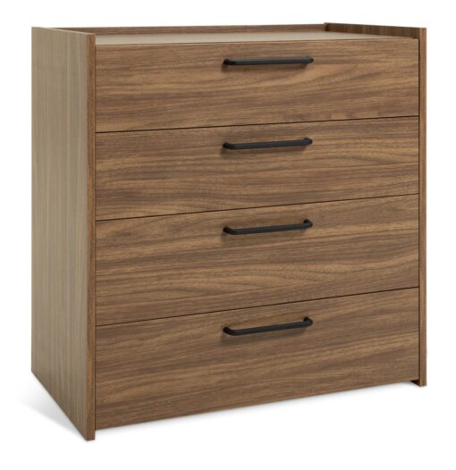 Habitat Oldham Wide 4 Drawer Chest - Walnut