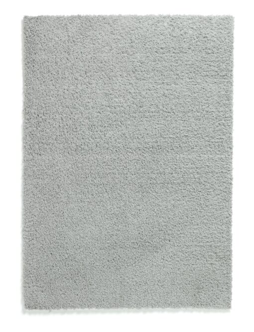 Habitat Recycled Plain Cosy Shaggy Rug - 200x290cm - Grey