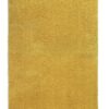 Habitat Recycled Plain Cosy Shaggy Rug - 200x290cm - Mustard