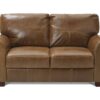 Habitat Salisbury Leather 2 Seater Sofa - Tan