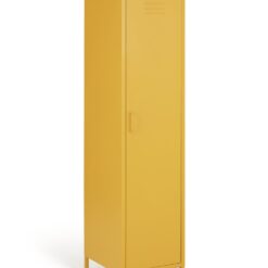 Habitat Tall 1 Door 4 Shelf Locker - Mustard