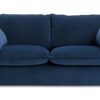 Habitat Willow Velvet 3 Seater Sofa - Navy