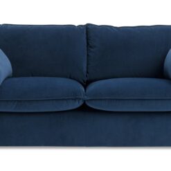 Habitat Willow Velvet 3 Seater Sofa - Navy