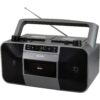 JENSEN MCR-1500 MCR-1500 Portable Stereo CD Player and Dual-Deck Cassette Player/Recorder with AM/FM Radio