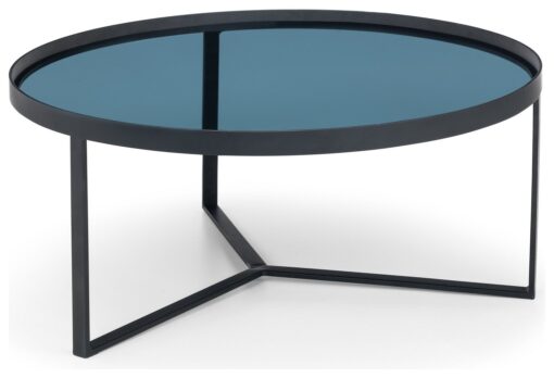 Julian Bowen Loft Round Coffee Table - Black