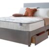 Silentnight Memory Kingsize 4 Drawer Divan Bed - Grey