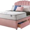 Silentnight Memory Kingsize 4 Drawer Divan Bed - Pink