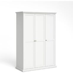 Tvilum Paris 3 Door Wardrobe - White