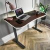 XR Living Oka Compact Office Desk - Walnut