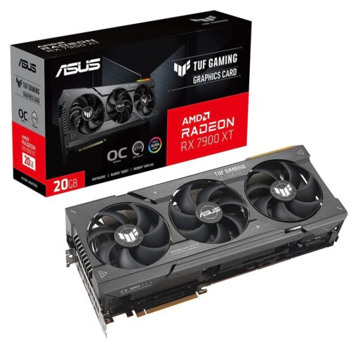 ASUS AMD Radeon RX 7900 XT TUF OC 20GB Graphics Card