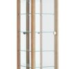 Argos Home 7 Shelf Glass Tall Display Cabinet - Oak