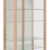 Argos Home 7 Shelf Glass Wide Display Cabinet - Beech Effect