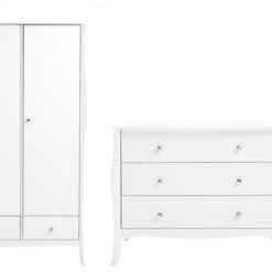 Argos Home Amelie 3 Piece 3 Door Wardrobe Set - White