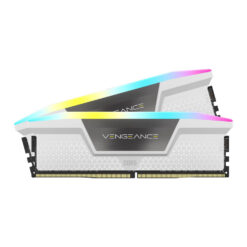 Corsair VENGEANCE RGB DDR5 Memory 32GB 5200MHz White