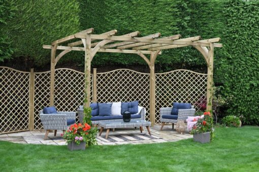 Forest Garden 3.6m x 3.6m Pergola