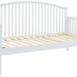 GFW Madrid Single Day Wooden Bed Frame - White