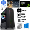 Gaming PC Core i5 10400F 16GB RAM 1TB HDD 240 SSD NVIDIA RTX 3050 W11