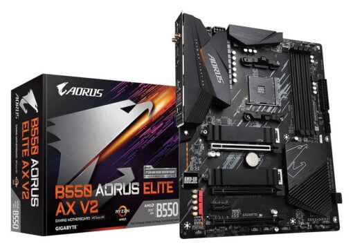 Gigabyte Aorus AM4 AMD B550 AMD Elite AX V2 Motherboard