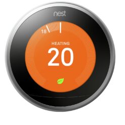 Google Nest Learning 3rd Generation Thermostat - Steel