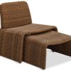 Habitat Kelham Rattan Effect Garden Chair - Brown