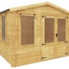 Mercia 3.3m x 2.6m Garden Log Cabin