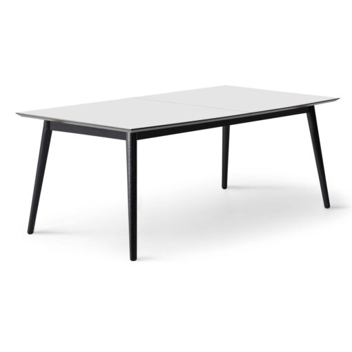 Meza Boat Extendable Dining Table with Ash Legs