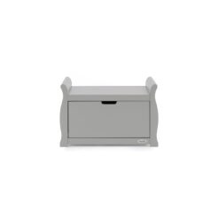 Obaby Kids Stamford Sleigh Toy Box - Warm Grey