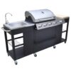 Outdoor Kitchen Barbecue Montana 4 Burners