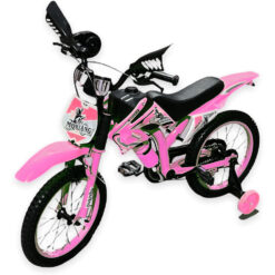 (Pink) 16 INCH CHILDRENS KIDS BIKE BICYCLE STABILISER