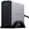 SATECHI 165W Type C PD Wall Charger - Black & Silver