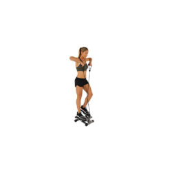 Sunny Health Fitness Mini Stepper with Resistance Bands