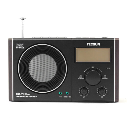 Tecsun CR 1100 DSP AM FM Radio Receiver with Flash Light