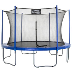 (12 Feet) Upper Bounce Premium Large Trampoline and Enclosure Set Equipped with Easy Assembly Feature | Garden & Outdoor Trampoline with Safety Enclos