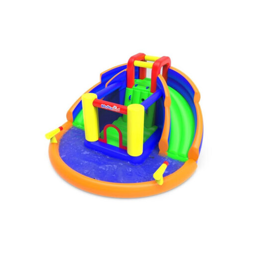 Bounceland inflatable Bouncy Castle with Blower - Dual Slide Castle Waterpark