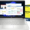 HP 15s-fq5021na 15.6in i5 8GB 256GB Laptop Bundle - Silver