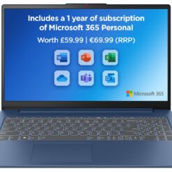 Lenovo IdeaPad Slim 3i 16in Intel 4GB 128GB Laptop - Blue